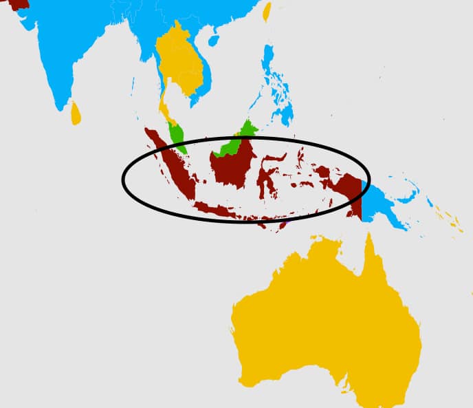 Второй по популярности язык в Индонезии.