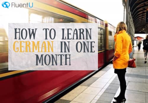 как выучить немецкий за месяц