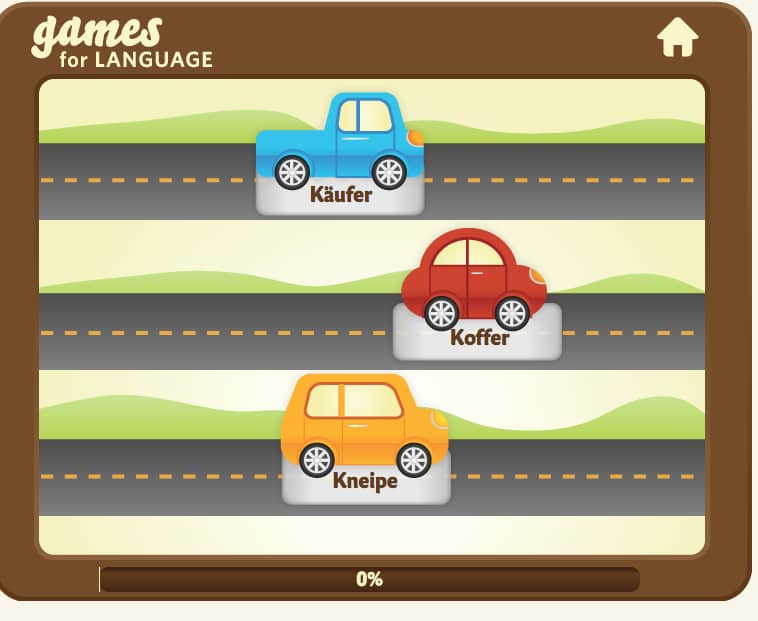Языковые игры: игра в автомобильную погоню