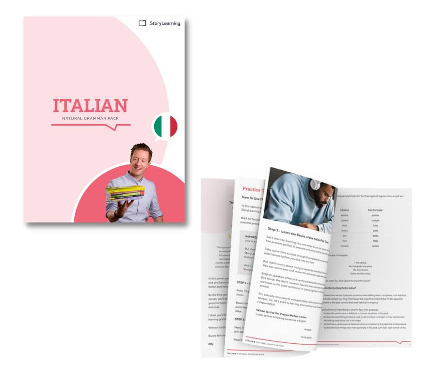 Natural Italian Grammar Pack