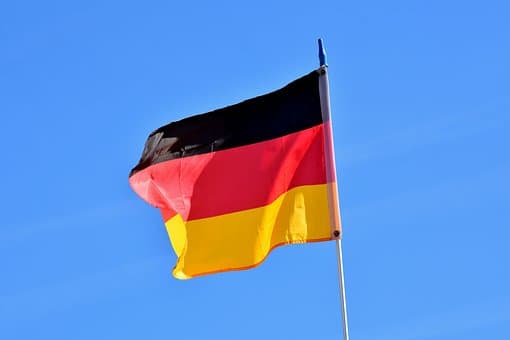 Флаг, Немецкий, Полосы, Черный, Красный, золотой