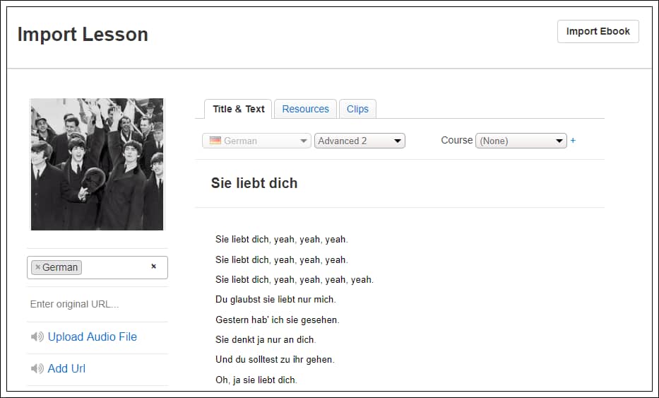 Изучайте немецкий онлайн на LingQ
