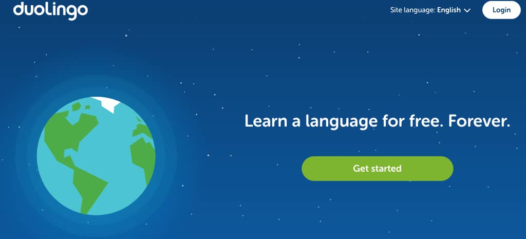 Изучайте английский с Duolingo 